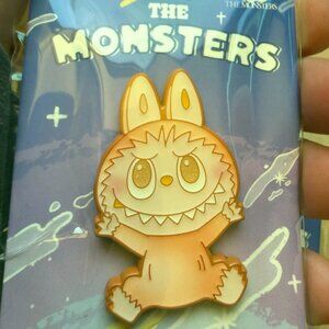 RARE Limited Editon LABUBU Big Into Energy - HAPPINESS - Alloy Pin - POPMART